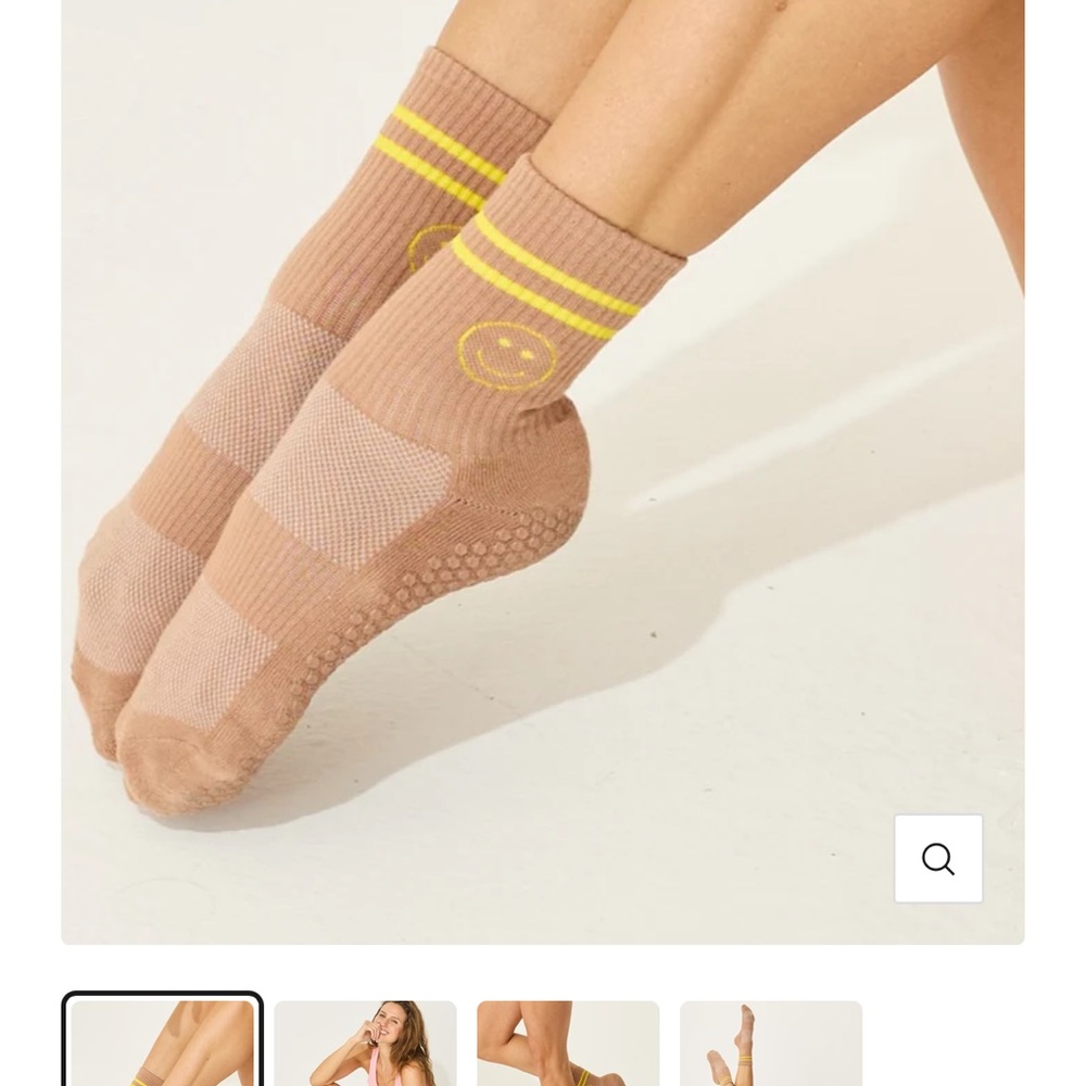 Lucky Honey grippy Pilates socks